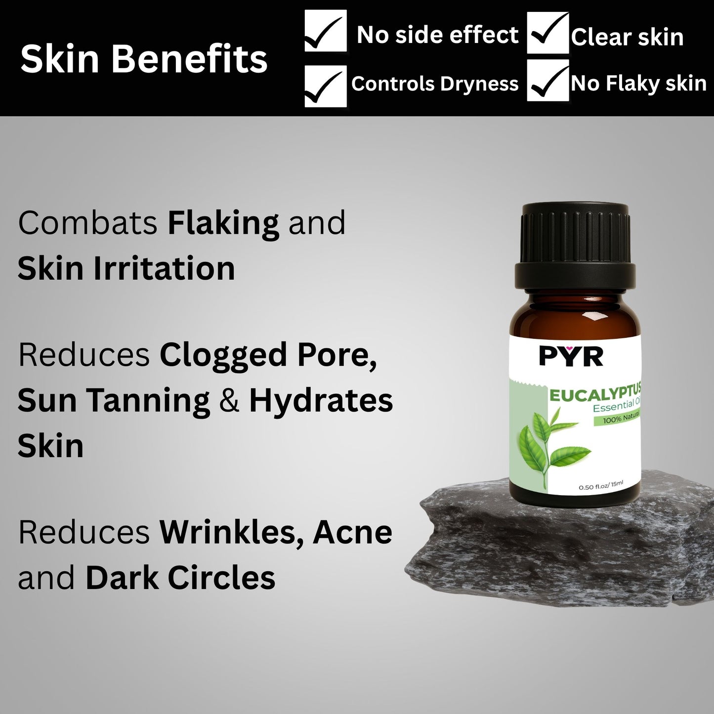 PYR-Eucalyptus Cool & Refreshing Scent - Fragrance Oil (15ml)