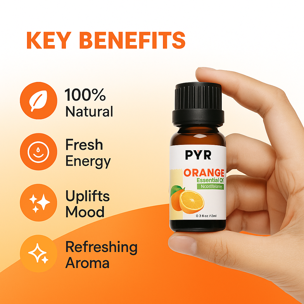 PYR-Orange Sweet & Citrusy Scent - Fragrance Oil (15ml)