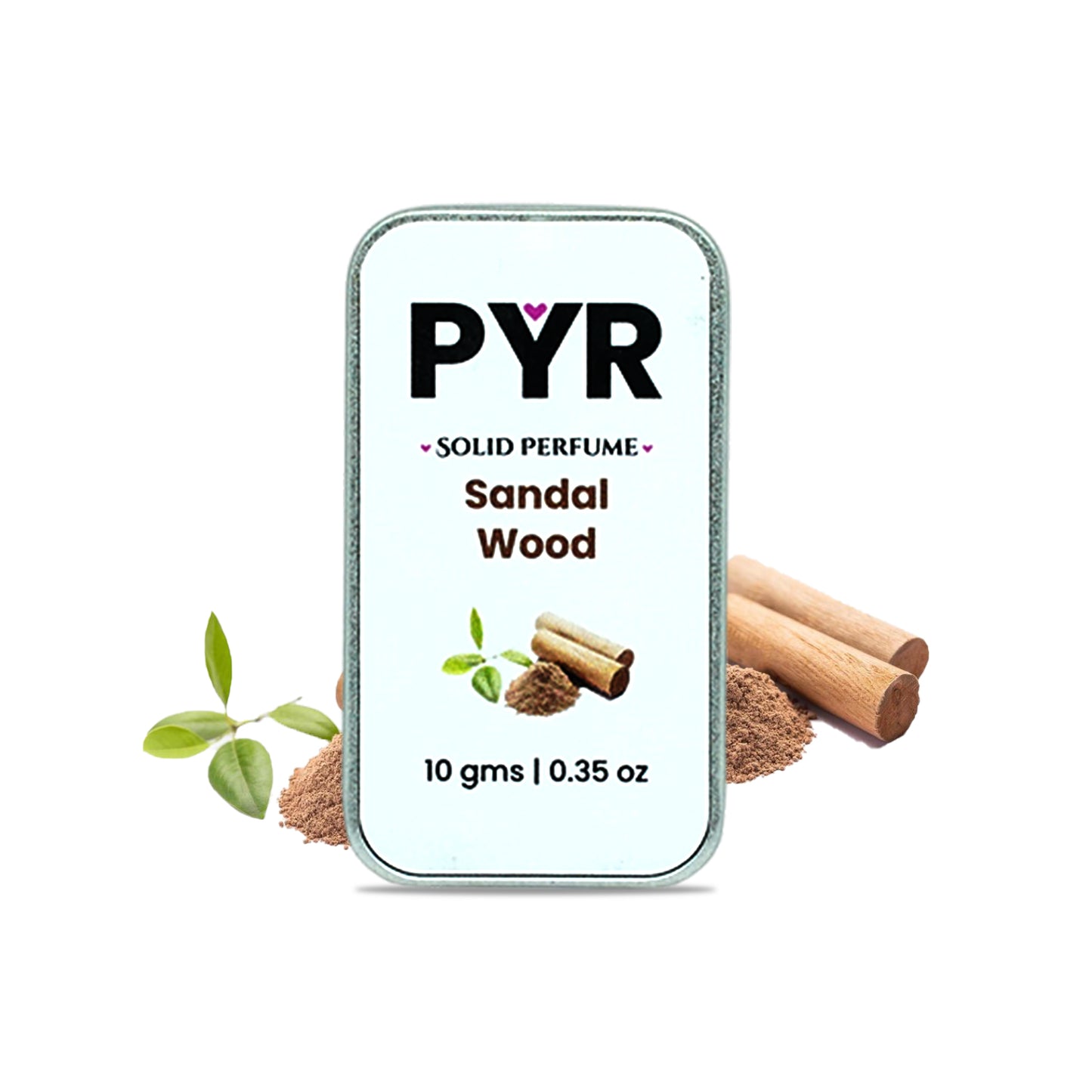 PYR - Sandalwod Long-Lasting & Strong Fragrance - Solid Perfume