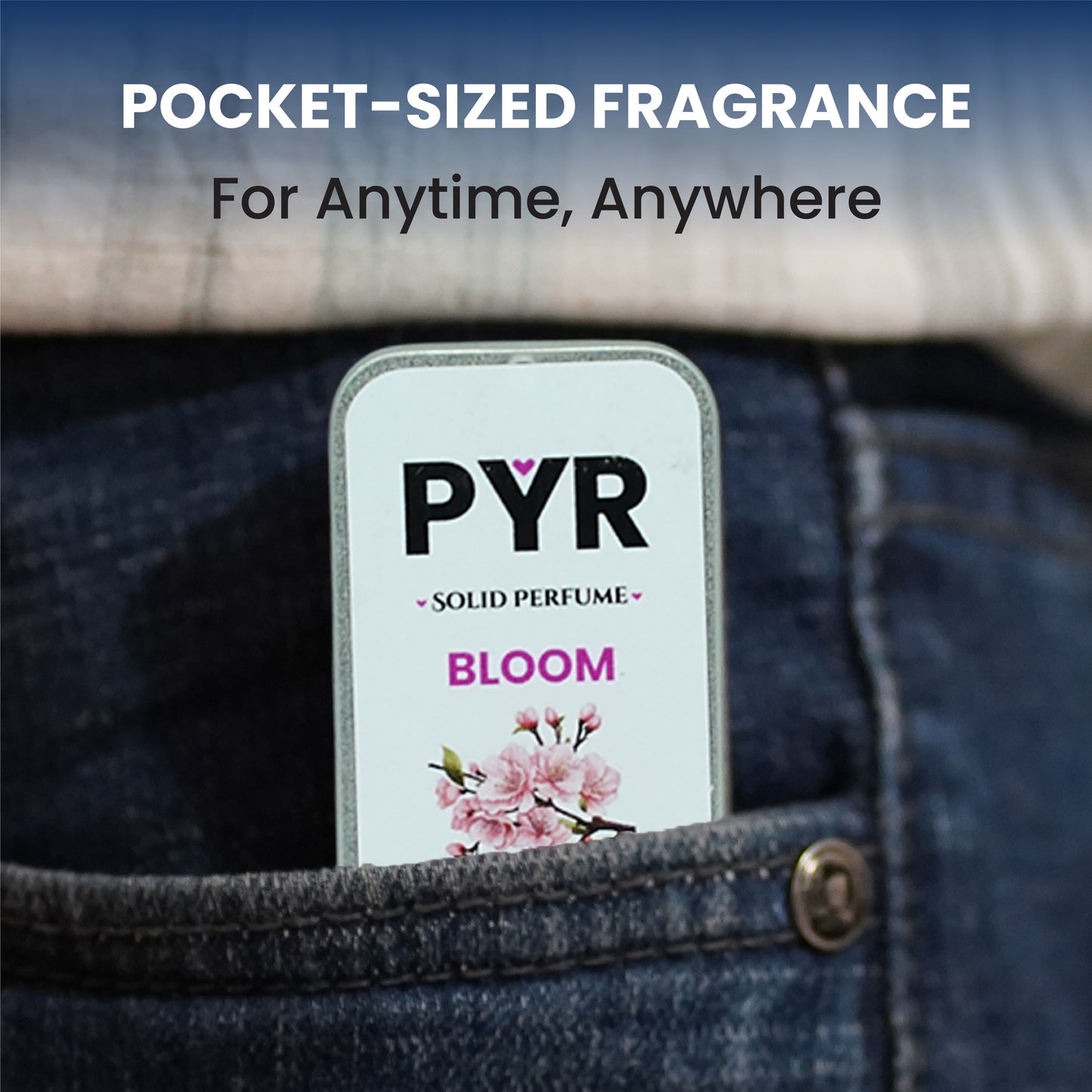 PYR - Bloom Long-Lasting & Strong Fragrance - Solid Perfume
