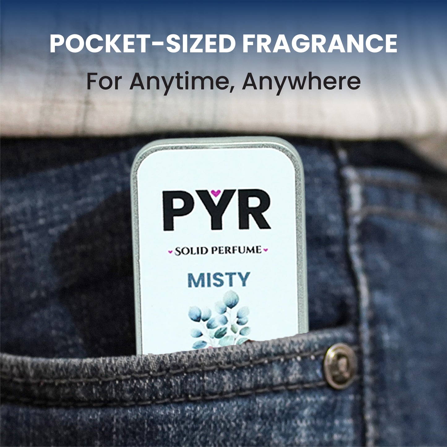 PYR - Misty Long-Lasting & Strong Fragrance - Solid Perfume
