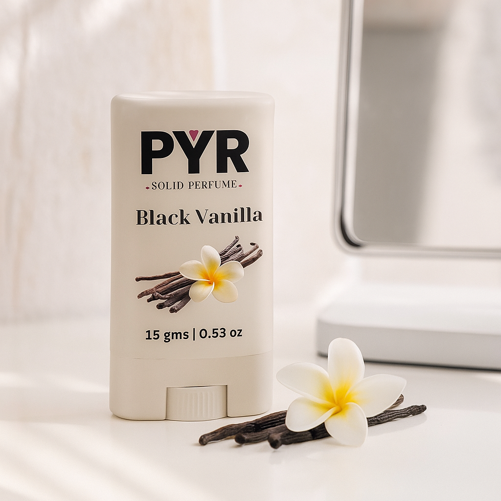 PYR-BLACK VANILLA SOLID PERFUME (15GM)