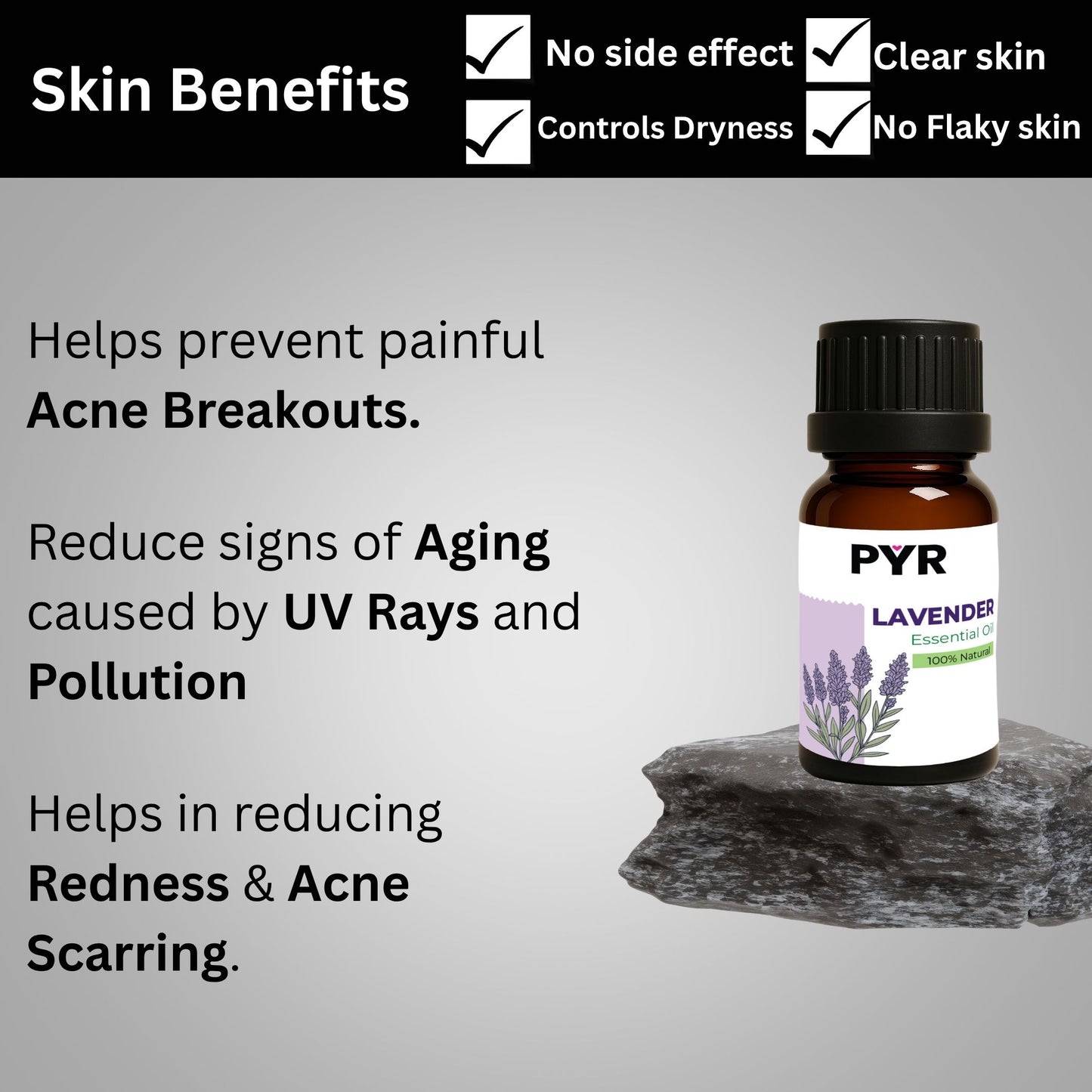 PYR-Lavender Floral & Calming Scent - Fragrance Oil (15ml)