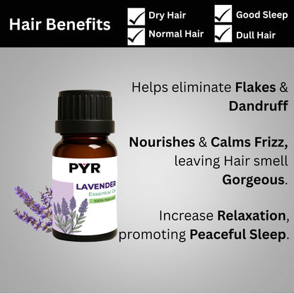 PYR-Lavender Floral & Calming Scent - Fragrance Oil (15ml)