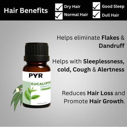 PYR-Eucalyptus Cool & Refreshing Scent - Fragrance Oil (15ml)