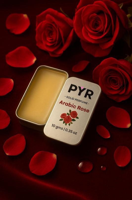 PYR - Arabic Rose Long-Lasting & Strong Fragrance - Solid Perfume