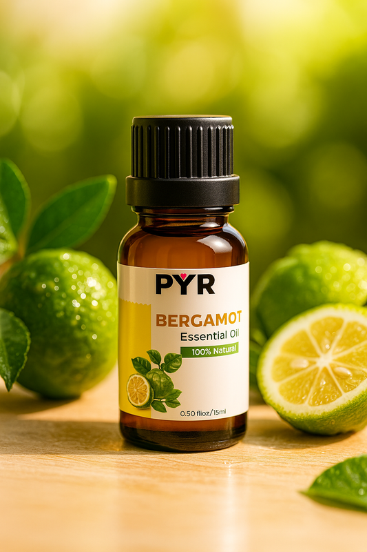 PYR-Bergamot Bright & Citrusy Scent - Fragrance Oil (15ml)