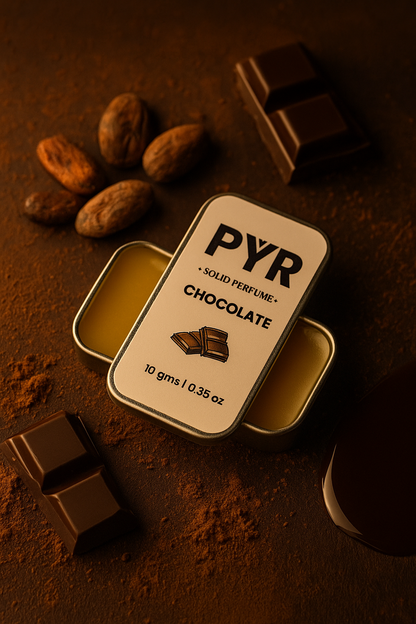 PYR - Chocolate Long-Lasting & Strong Fragrance - Solid Perfume