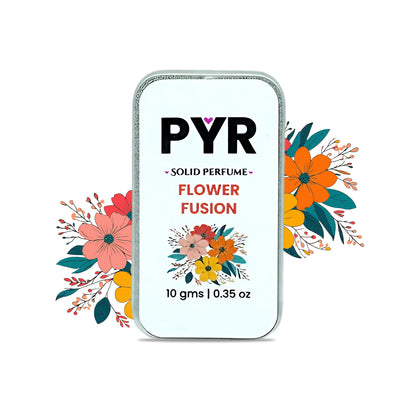 PYR - Flower Fusion Long-Lasting & Strong Fragrance - Solid Perfume