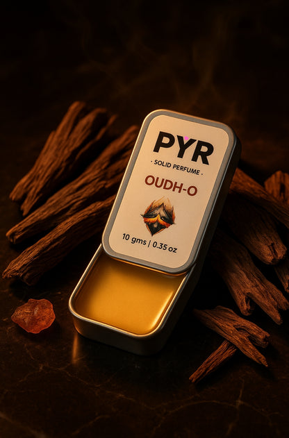 PYR - Oudh-O Long-Lasting & Strong Fragrance - Solid Perfume