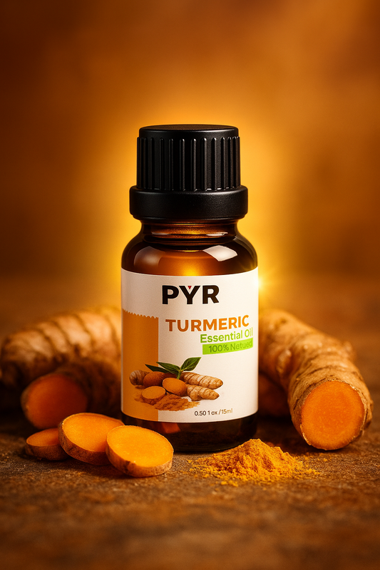 PYR-Turmeric Warm & Earthy Scent - Fragrance Oil (15ml)