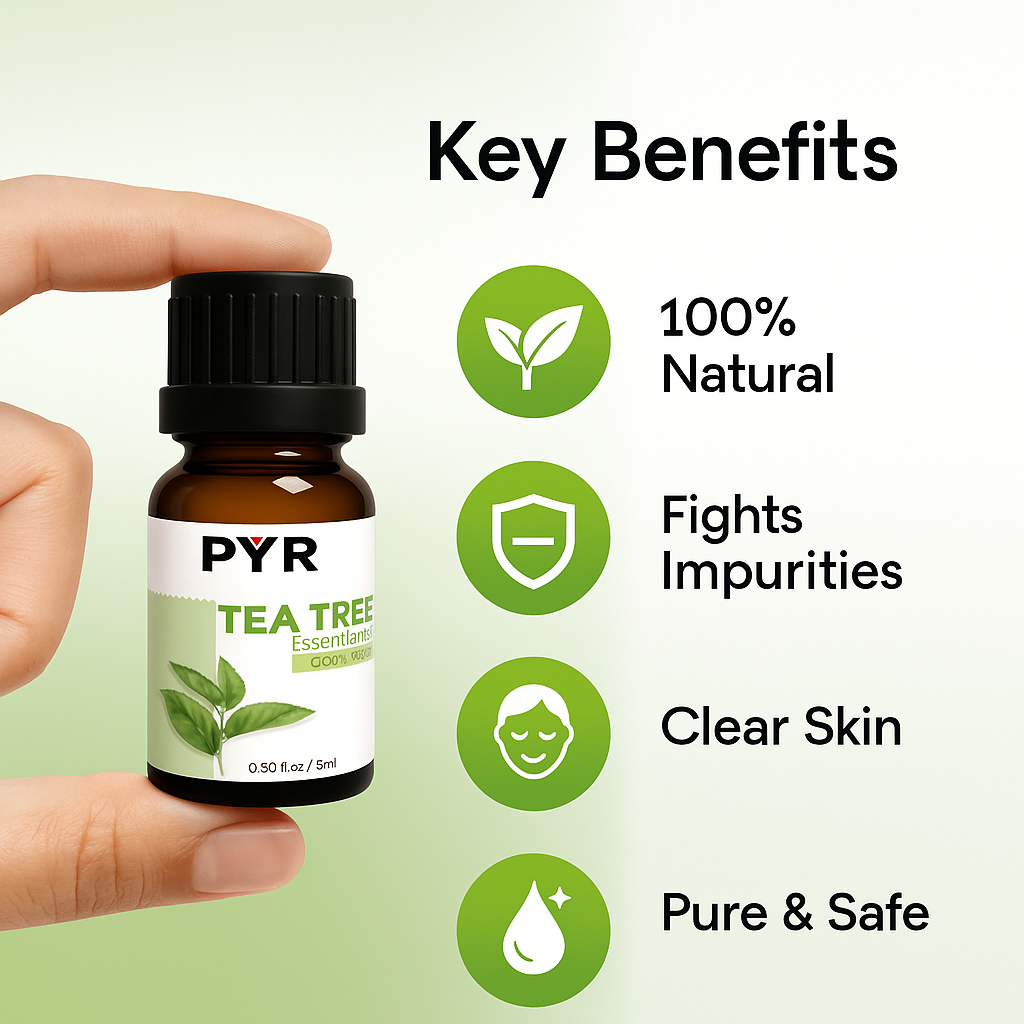 PYR-Tea Tree Clean & Medicinal Scent - Fragrance Oil (15ml)