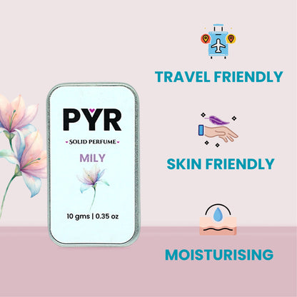 PYR - Mily Long-Lasting & Strong Fragrance - Solid Perfume