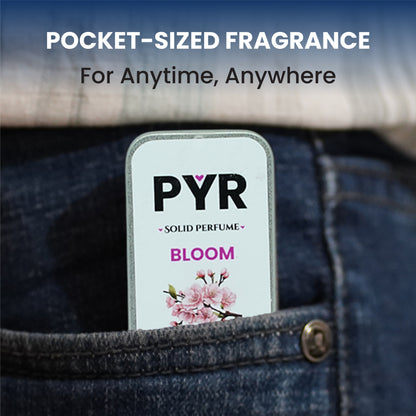 PYR - Bloom Long-Lasting & Strong Fragrance - Solid Perfume