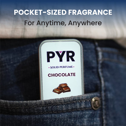 PYR - Chocolate Long-Lasting & Strong Fragrance - Solid Perfume