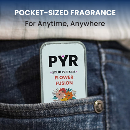 PYR - Flower Fusion Long-Lasting & Strong Fragrance - Solid Perfume