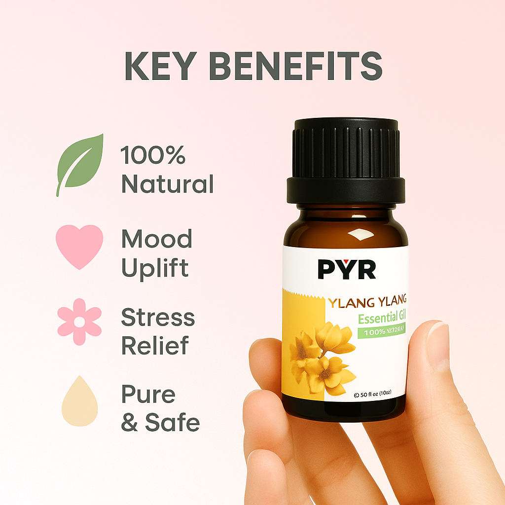 PYR-Ylang Ylang Sweet & Exotic Scent - Fragrance Oil (15ml)